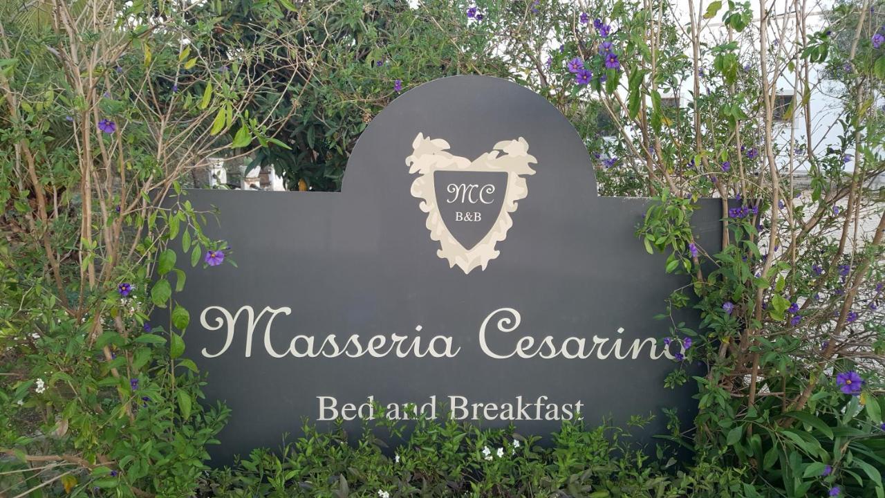 Masseria Cesarina B&B Кастеллана-Гротте Екстер'єр фото